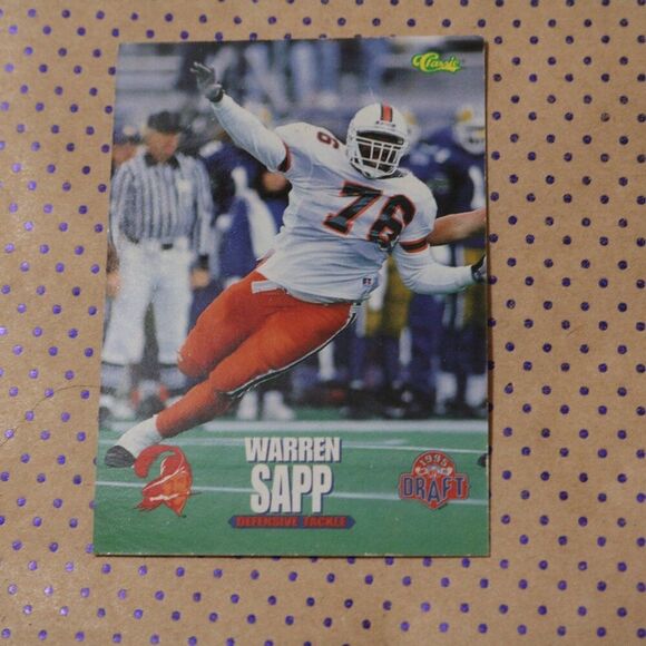Warren Sapp #12 Football Card - Picture 1 of 2